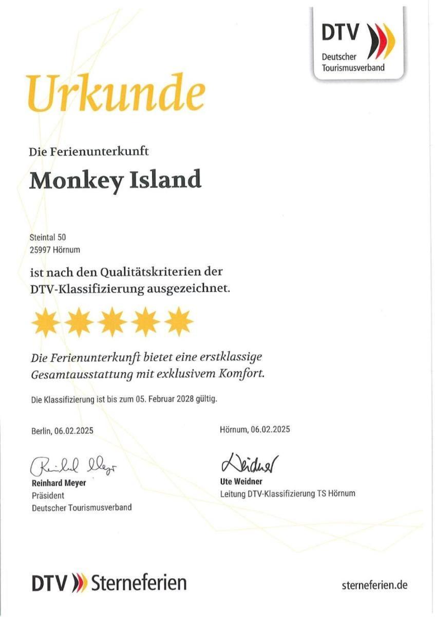 Villa Monkey Island Hörnum Esterno foto